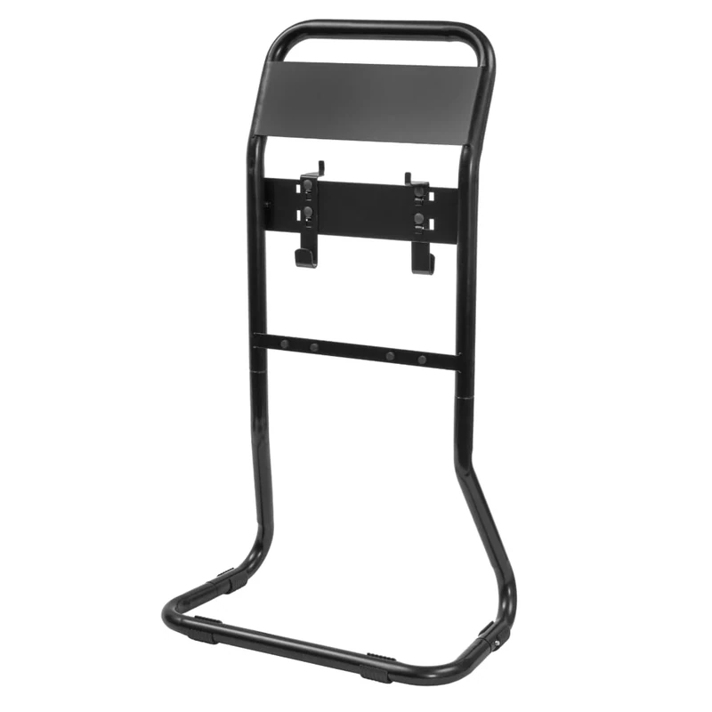 Firechief Flat Pack Fire Extinguisher Stand, Double, Black - Versatile Stand for Water, Powder, Foam, or CO2 Fire Extinguisher - for Offices, Premises, and Workplaces
