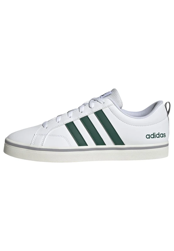 adidas Unisex VS Pace 2.0 Shoes, FTWR White/Collegiate Green/Glory Grey, 9.5 UK