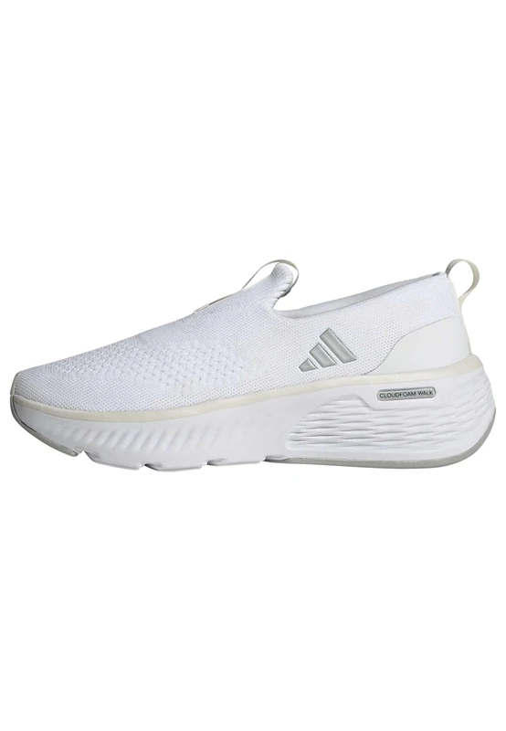 adidas Women's Cloudfoam GO Lounger Shoes, FTWR White/Silver met./Chalk White, 4 UK