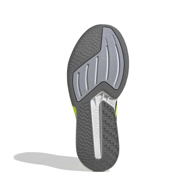 adidas Men's Duramo Speed 2 Running Shoes, Lucid Lemon/core Black/Halo Silver, 5 UK