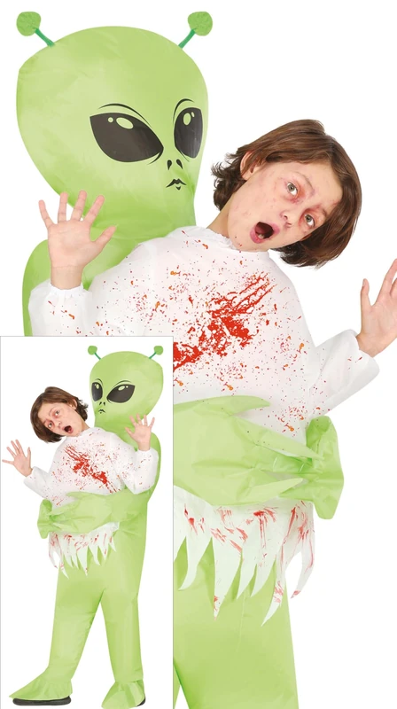 FIESTAS GUIRCA Abducted by an Alien Inflatable Kids Costume