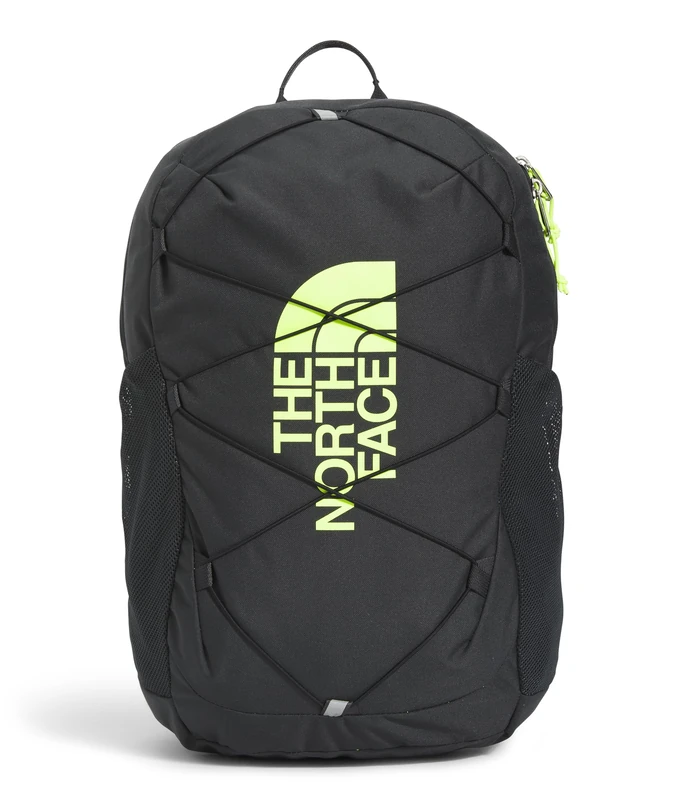 The North Face Kids Court Jester 24.6L Backpack, Asphalt Grey/Led Yellow - Image 1