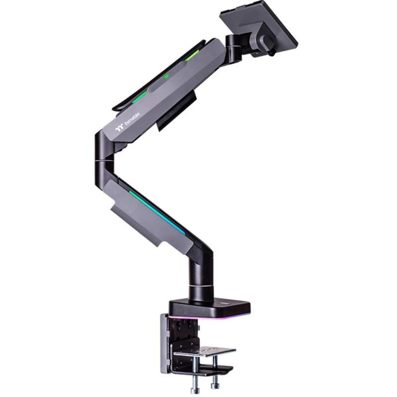 Thermaltake GEA Single RGB Gaming Monitor Arm Black