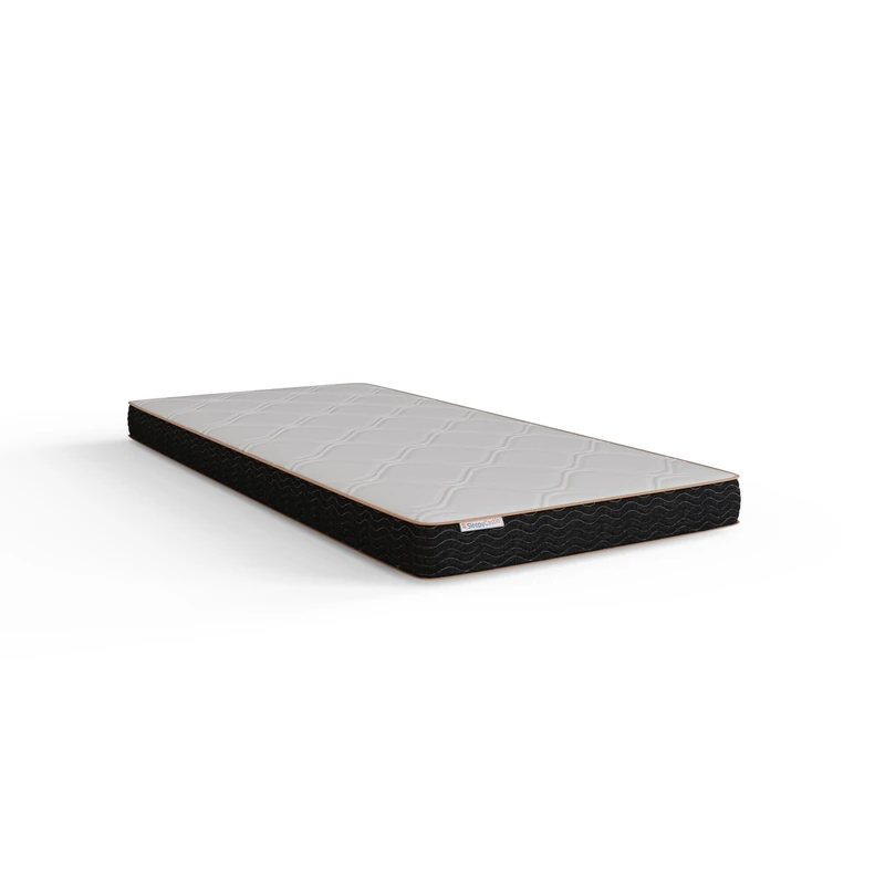 GFW Sleepy Castle Bonnell Spring Durable Mattress 120cm Small Double, Polyester, White