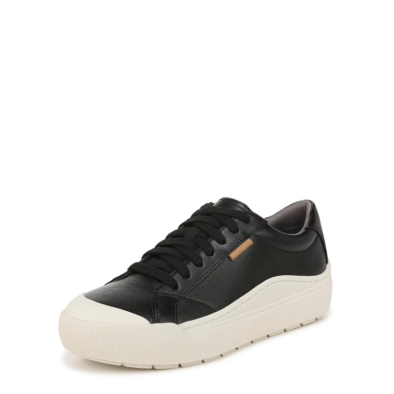 Dr. Scholl's Shoes Women's Time Off Sneaker, Black, 6 UK