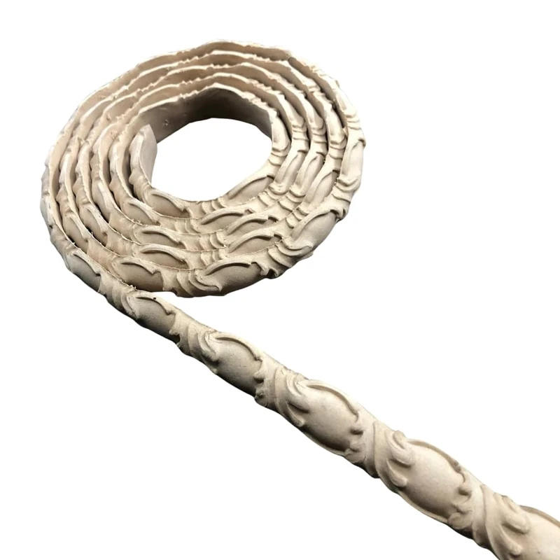 WoodUBend TR754 Pack of Two Cameo Trims Heat Bendable & Flexible Wood Trims - DIY Craft, Furniture & Home Decor - Easy to Apply & Paint - Versatile, Reusable & Durable