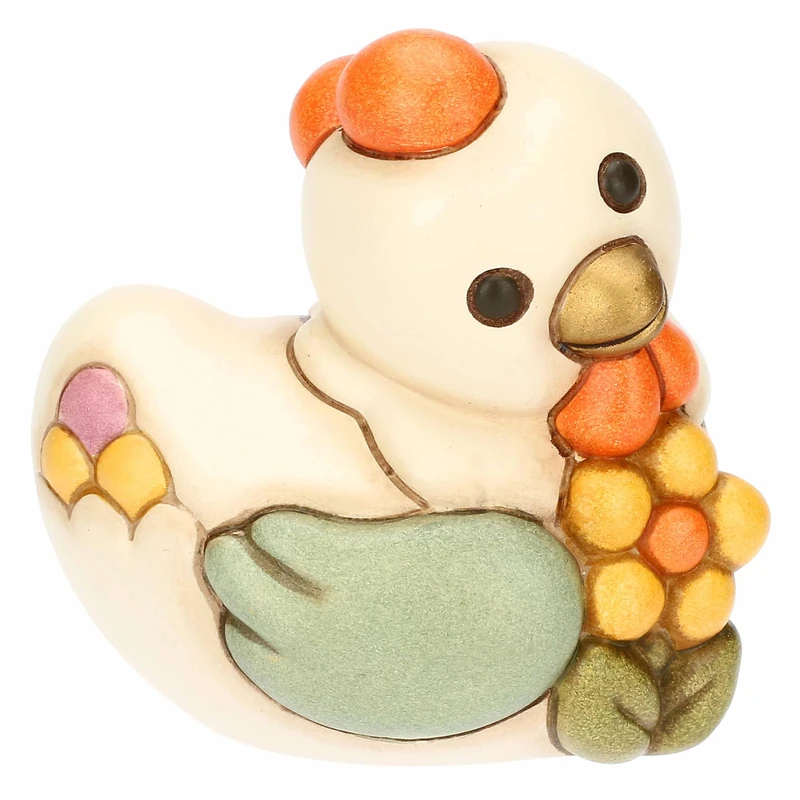 THUN Ester Hen with Ceramic Flower Easter Surprises Small