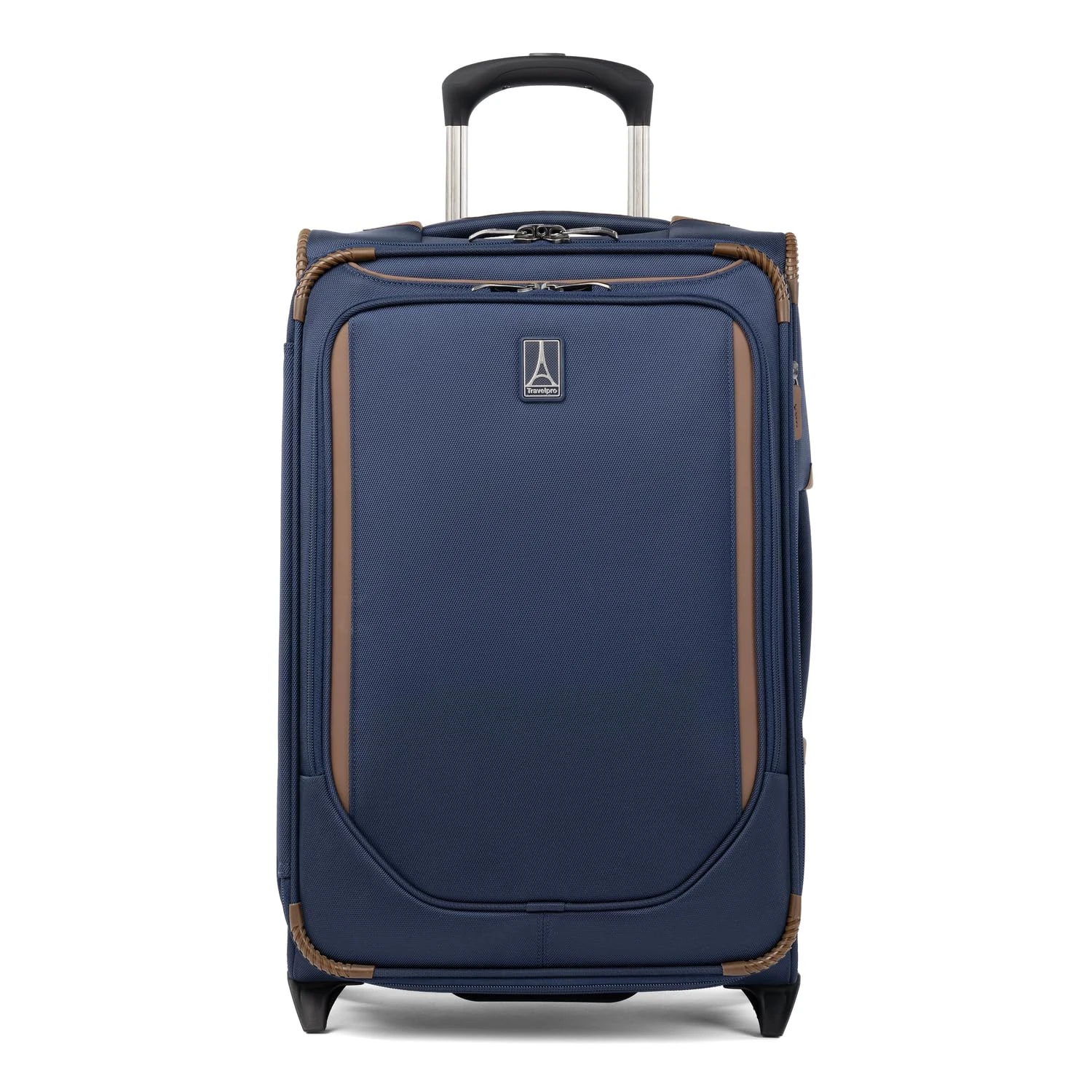 Travelpro Crew Classic Softside Expandable Upright Rollaboard Luggage, Patriot Blue, Carry-On, Crew Classic Softside Expandable Upright Rollaboard Luggage