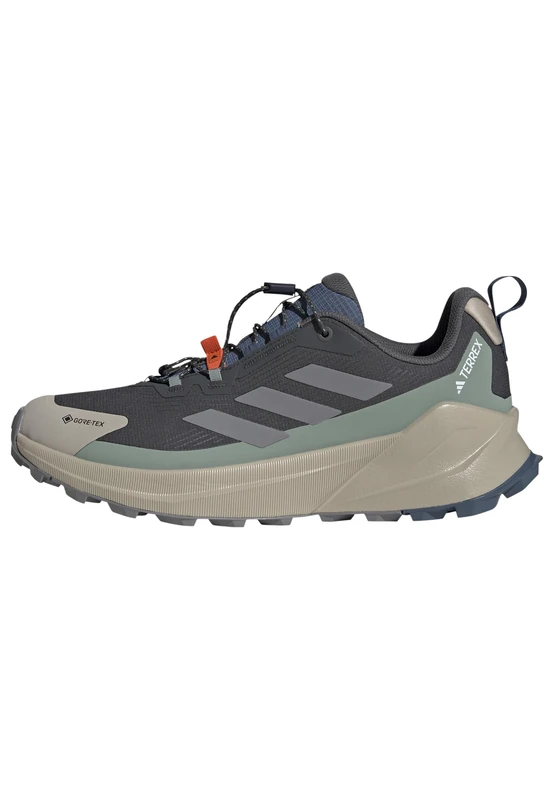 adidas Men's Terrex Trailmaker 2 Gore-TEX Speed LACE Hiking Shoes, Carbon/Grey Three/Silver Green, 10.5 UK