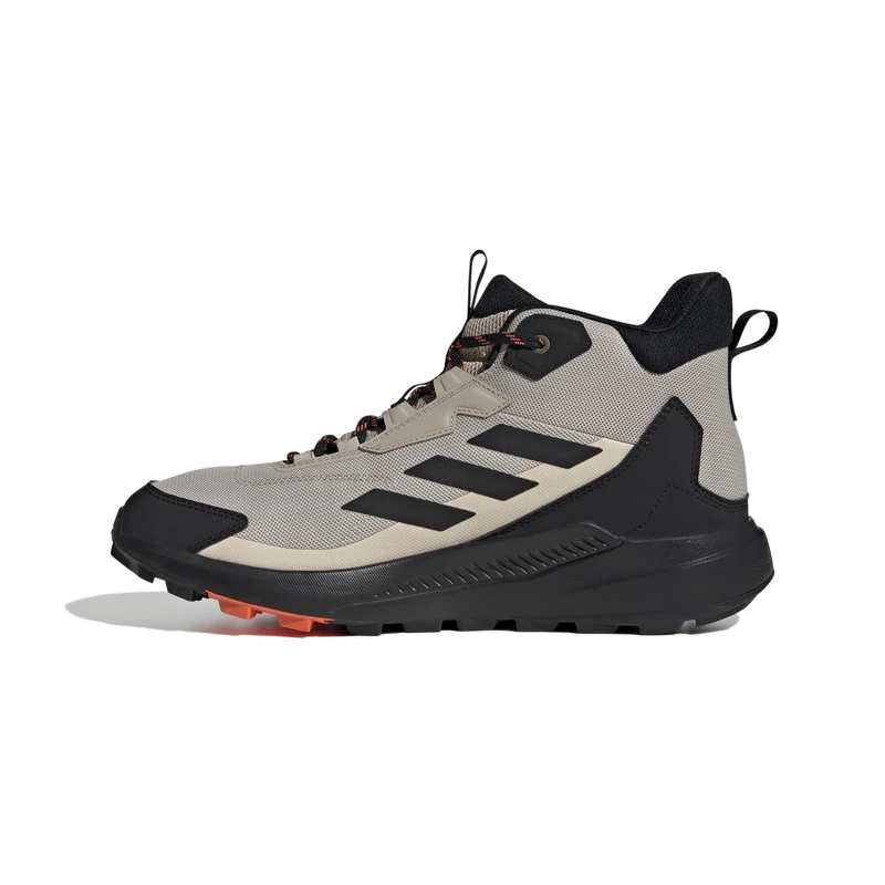 adidas Men's Terrex Anylander Mid Hiking Shoes, Wonder Beige/core Black/semi Impact Orange, 5.5 UK