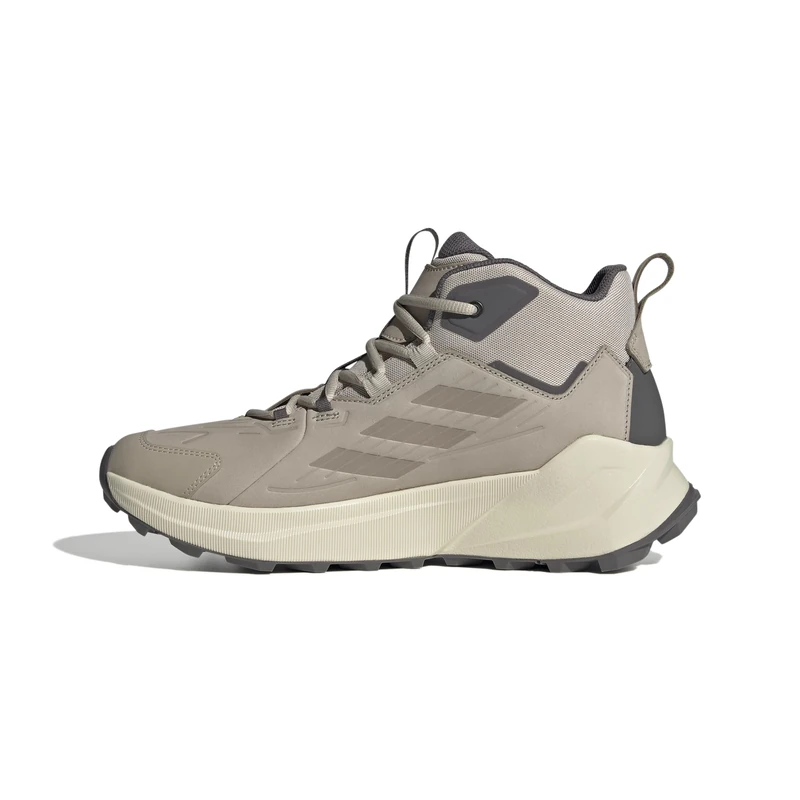 adidas Men's Terrex Trailmaker 2 Mid Leather Hiking Shoes, Wonder Beige/Wonder Beige/Charcoal, 9.5 UK