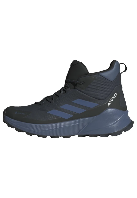 adidas Men's Terrex Trailmaker 2 Mid Gore-TEX Hiking Shoes, Aurora Ink/Wonder Steel/Core Black, 5.5 UK