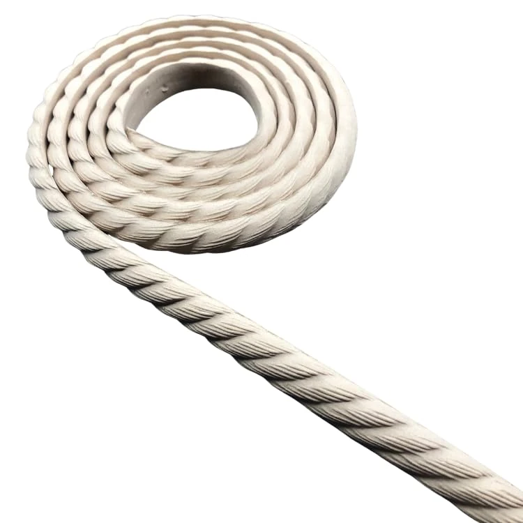 WoodUBend Pack of Two Textured Rope Trims TR742 Heat Bendable & Flexible Wood Trims - DIY Craft, Furniture & Home Decor - Easy to Apply & Paint - Versatile, Reusable & Durable