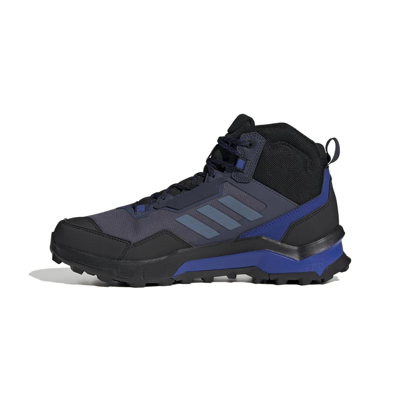 adidas Men's Terrex AX4 Mid Gore-TEX Hiking Shoes, Shadow Navy/Wonder Steel/Semi Lucid Blue, 8 UK