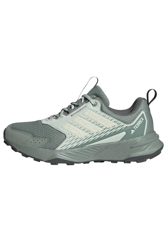 adidas Women's Terrex Tracefinder 2 Trail Running Shoes, Silver Green/Off White/preloved fig, 7 UK