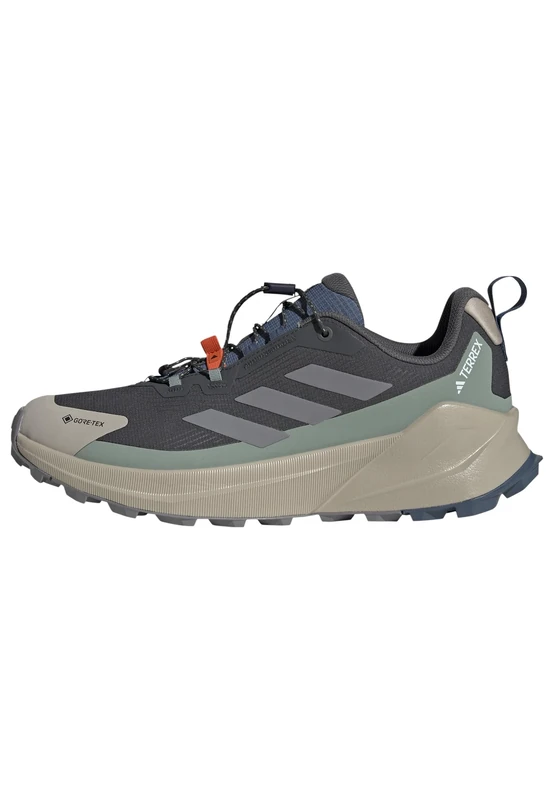 adidas Men's Terrex Trailmaker 2 Gore-TEX Speed LACE Hiking Shoes, Carbon/Grey Three/Silver Green, 10 UK