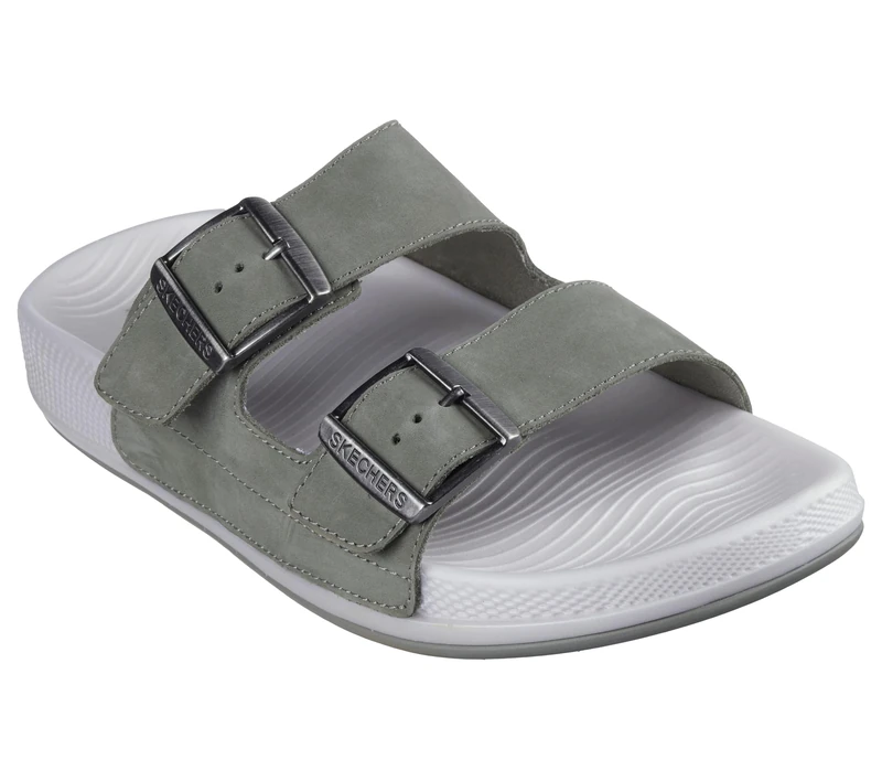 Skechers Women's Hyper Slide-Vida Sandal, Olive Leaf for Me Leaf It to Me, 3.5 UK - Image 1