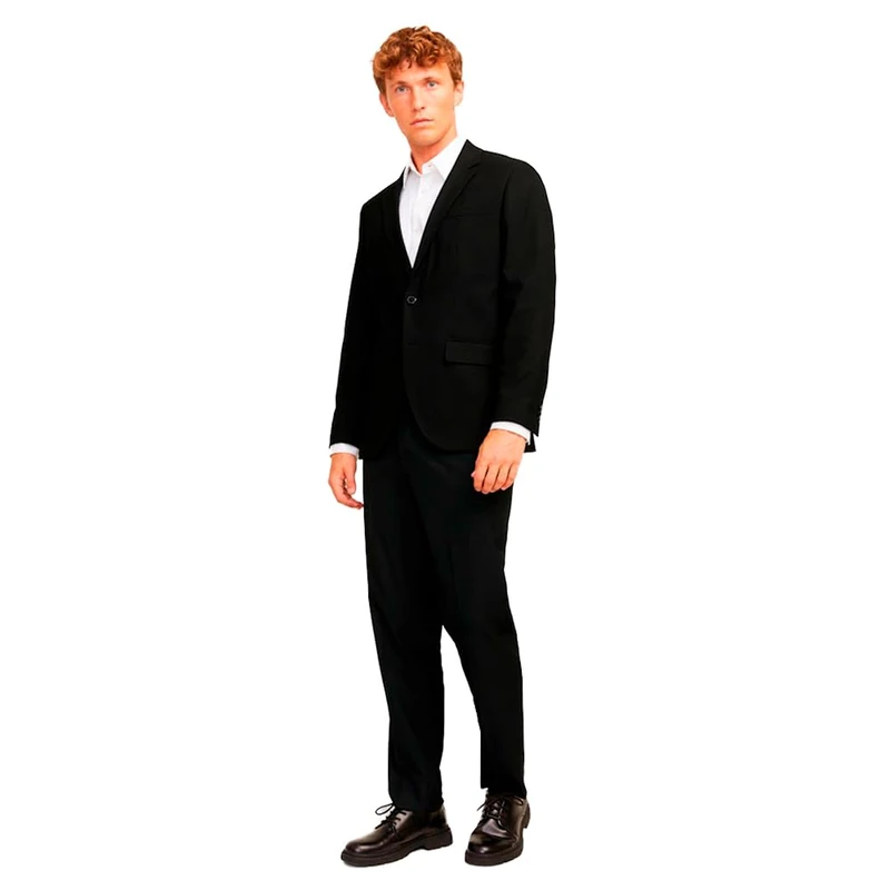 JACK&JONES JPRBUSHWICK Mathew Regular Suit, Black Onyx/fit: Regular fit, 46