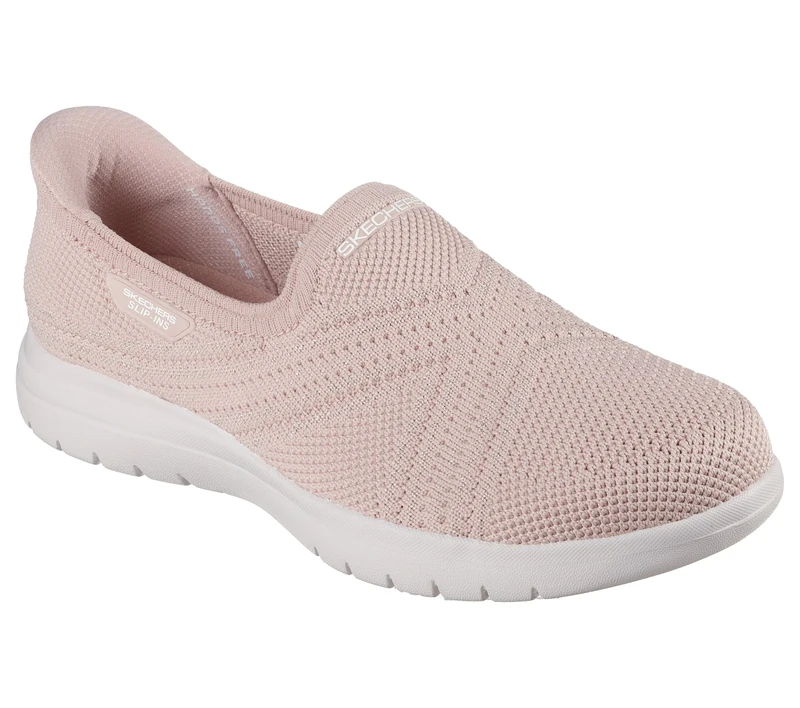 Skechers Womens On-The-go Flex Excellency Sneaker, Blush Textile, 6.5 UK