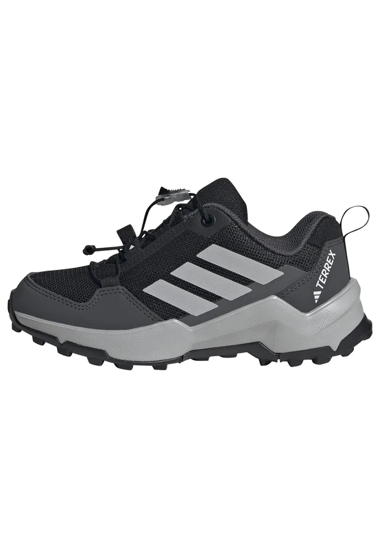 adidas Unisex Kids Terrex AX4S Speed Lacing Hiking Shoes Kids, core Black/Grey Two/Grey six, 5.5 UK