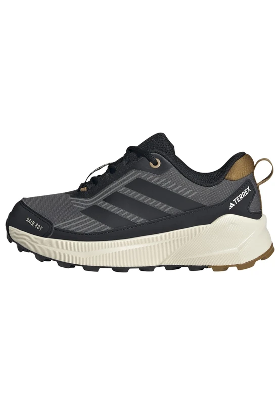 adidas Unisex Kids Terrex Trailmaker 2 RAIN.RDY Hiking Shoes Kids, Grey Six/Core Black/Bronze Strata, 6.5 UK