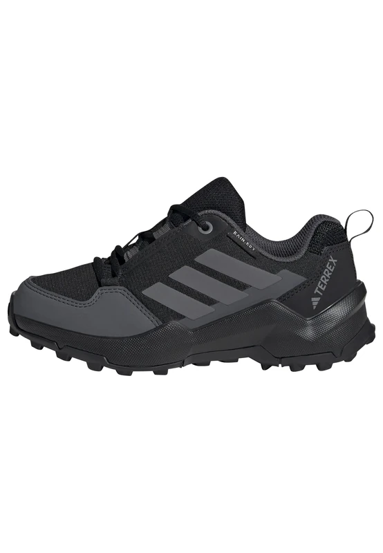 adidas Unisex Kids Terrex Ax4R Rain.Rdy Hiking Kids Shoes, Core Black/Grey Four/Grey Six, 5 UK