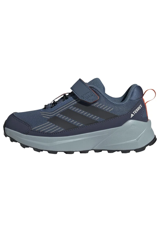 adidas Unisex Kids Terrex Trailmaker 2 Hiking Shoes Kids, Wonder Steel/Core Black/Semi Impact Orange, 6 UK - Image 1