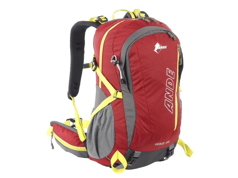 ANDE Hike 35LT Shield Backpack - Protective and Functional for Mountaineering, red, Taglia unica, Sporty - Image 1