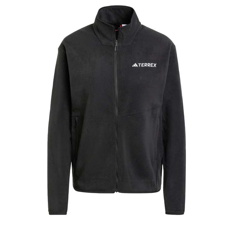 adidas Women's Terrex Multi Full Zip Fleece Jacket, Black, M