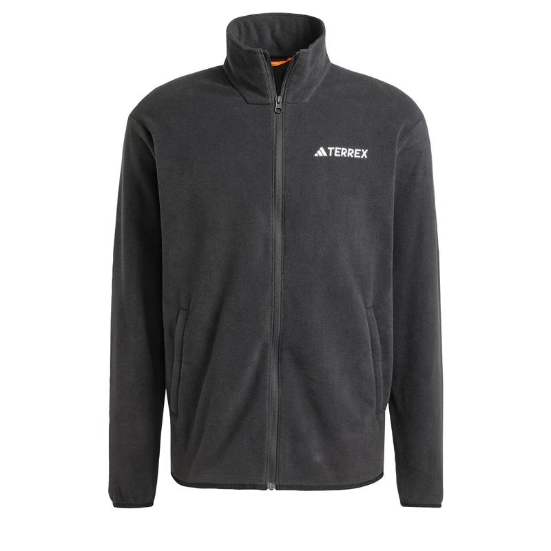 adidas Men's Terrex Multi Essentials Full Zip Fleece Jacket, black, L