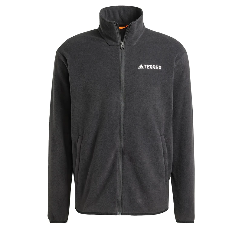 adidas Men's Terrex Multi Essentials Full Zip Fleece Jacket, black, XS
