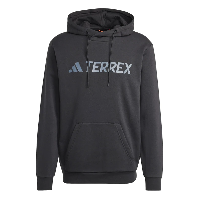 adidas Men's Terrex Multi Large Logo Hoodie, Black, XXL