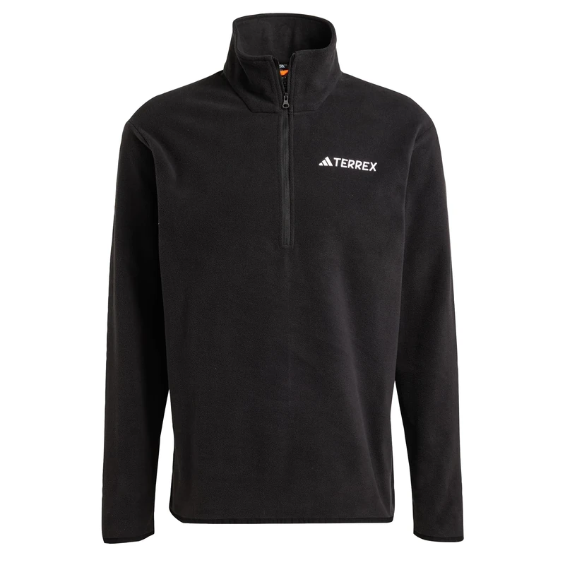 adidas Men's Terrex Multi Essentials Half Zip Fleece Jacket, black, XXL