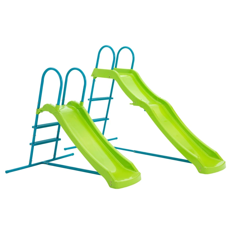 TP Small to Tall Growable Slide - Green Outdoor Play Set