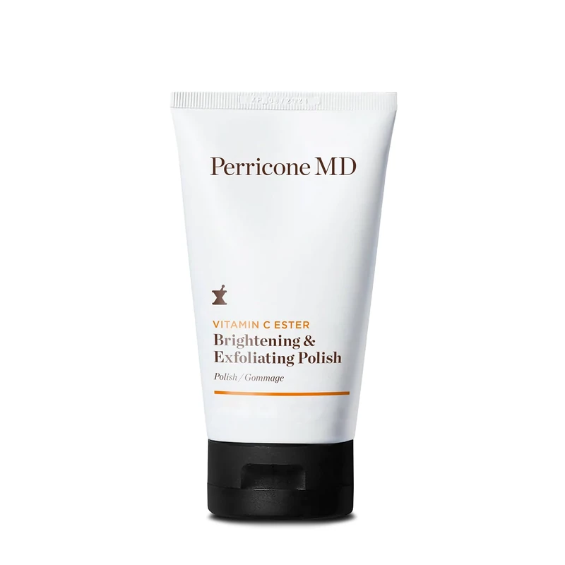 Perricone MD Vitamin C Ester Brightening & Exfoliating Polish 59ml- Weekly Exfoliating Polish with Ultra-Fine Silica & Papaya Mango Extracts – Removes Dead Skin, Unclogs Pores & Brightens Skin