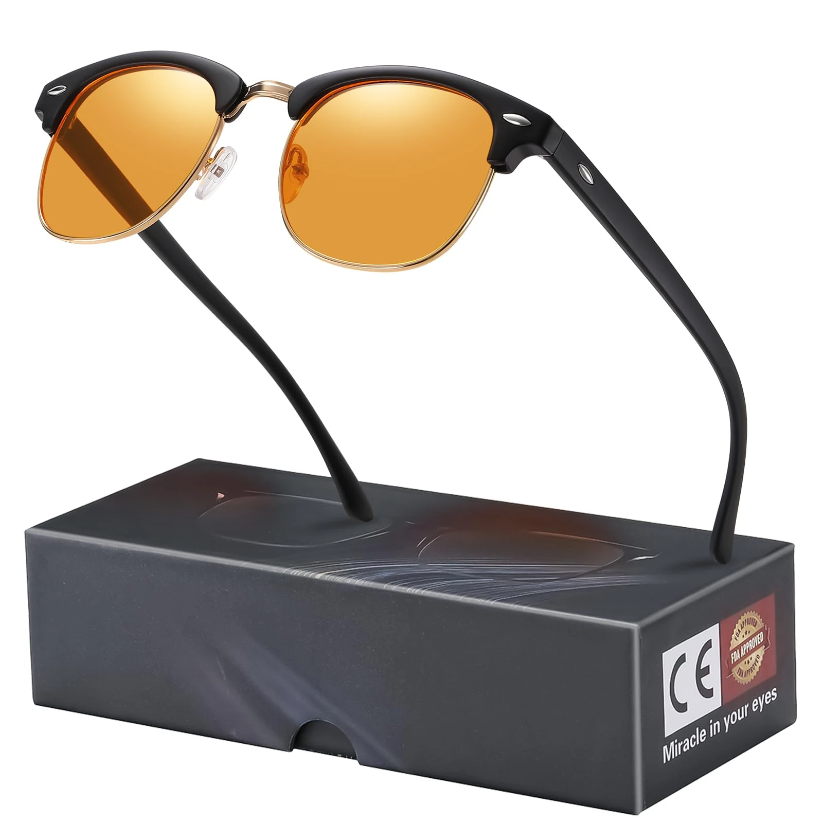 Blue Light Blocking Glasses For Women Men Computer Gaming Glasses - 99.9% Blue Light Glasses UV400 Anti Glare Fatigue And Eyestrain Gamer Eyeglasses Migraine Professional Screen Filter Glasses