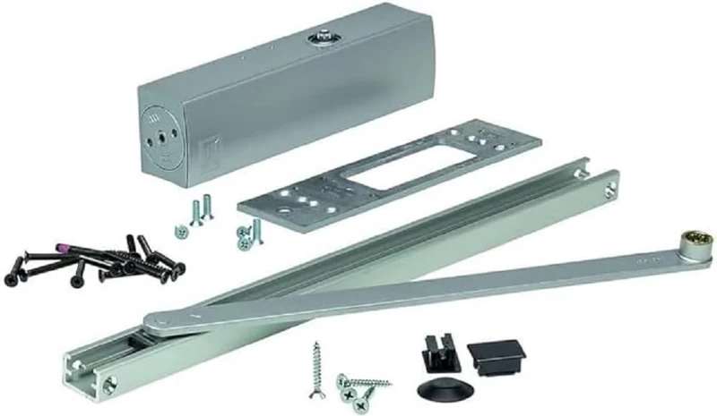 Hörmann Door Closer HDC35-1 (Top Door Closer for Mounting on Closing Side - Band Opposite, with Slide Rail/Lever/Mounting Plate)