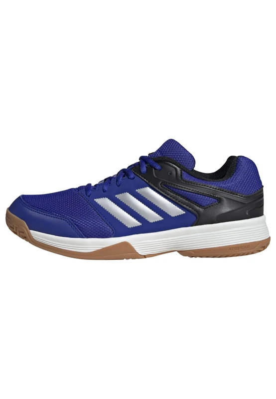 adidas Men's Speedcourt Mens Indoor Shoes, Lucid Blue/Silver Metallic/Gum, 5 UK