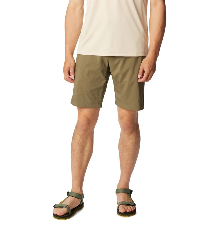 Columbia Men's Silver Ridge Utility Short, Hiking Shorts, Stone Green, W34/L10