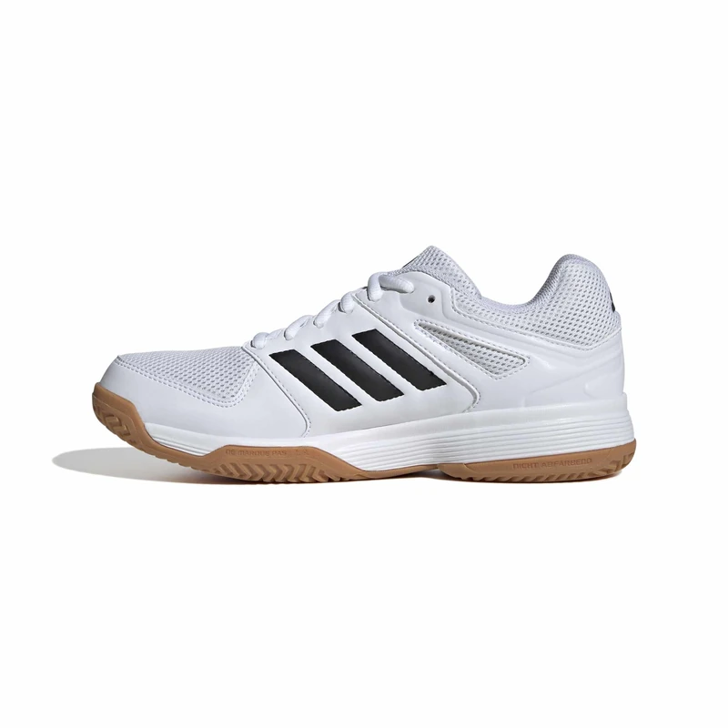 adidas Women's Speedcourt Women Indoor Shoes, FTWR White/core black/GUM10, 6 UK