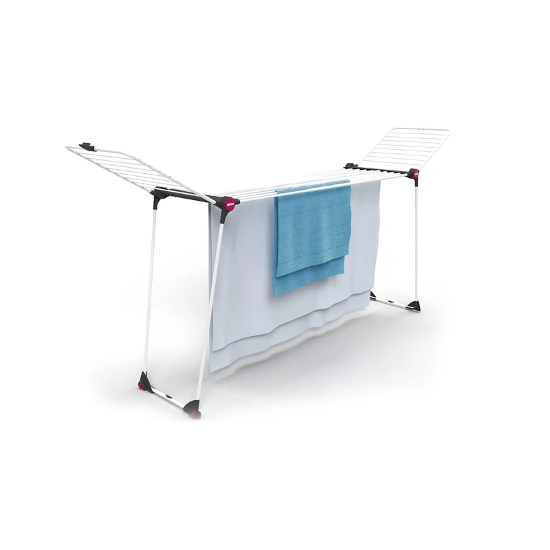 Avilia Airer, Metal, White, 180cm - Image 1