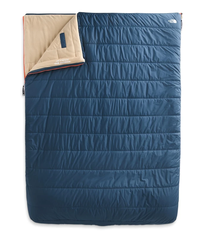 The North Face Unisex Wawona Bed Double Sleeping Bag Shady Blue/Npf LNG