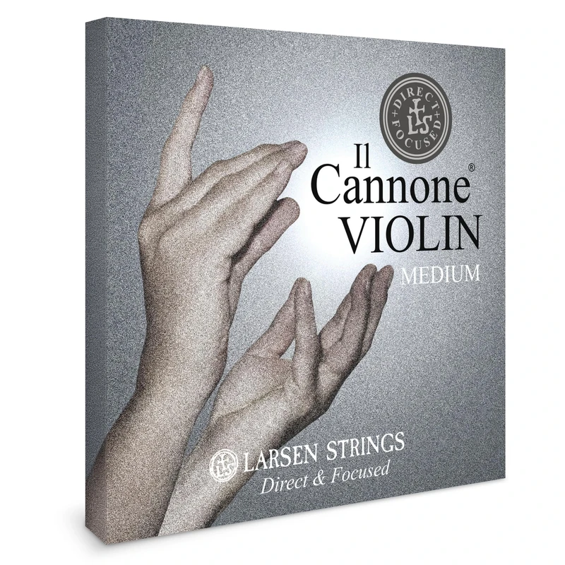 LARSEN STRINGS violin strings Il CANNONE set medium Direct&Focused