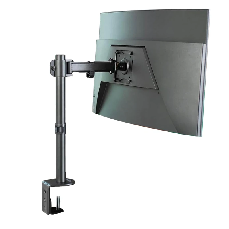17-26 Inch Desktop Monitor Bracket – Desk Monitor Stand 360° Swivel and Tilt, VESA 100 x 100 mm, Max Load 10 kg, Black