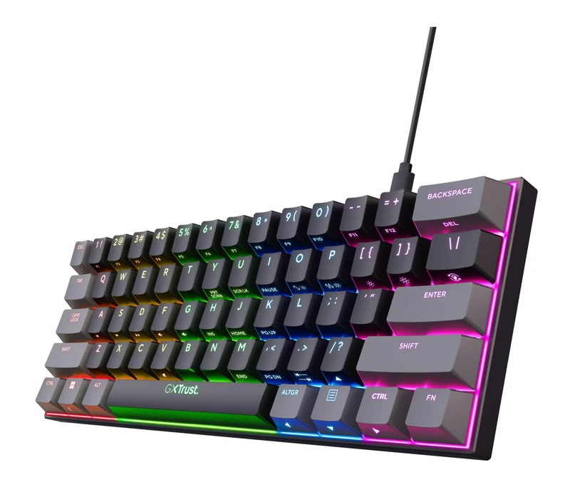 Trust Gaming GXT 867 Acira 60% Mechanical Gaming Keyboard