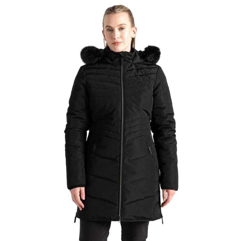 Dare2B Womens Striking Iv Insulated Jacket, Black, 10 EU