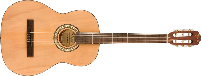 Fender FA-25N Classical Acoustic Guitar, Walnut Fingerboard, Natural
