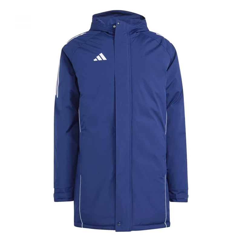 adidas Men's Tiro24 Stadium Parka Coat, team navy blue/white, XL - Image 1