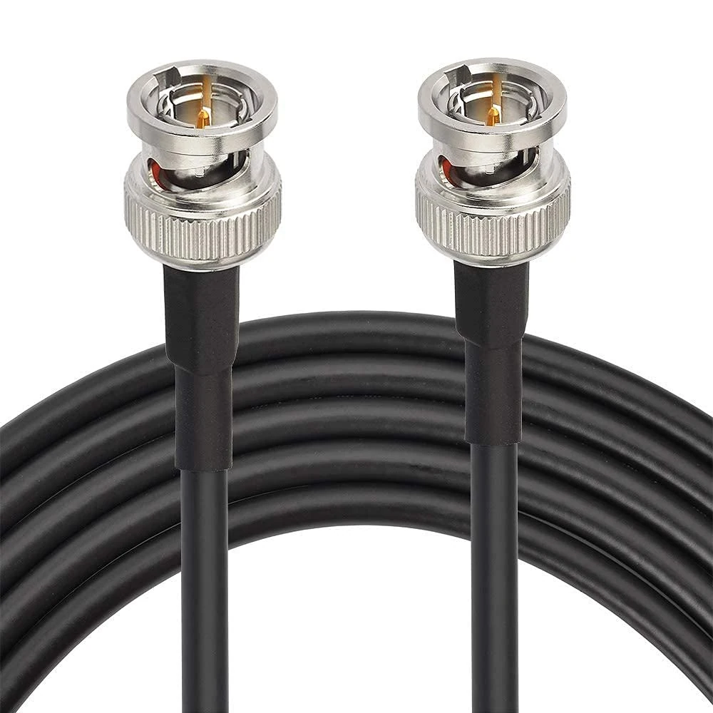 Superbat HD/3G/6G SDI Cable 5m Thin BNC Male to Male Belden 1855A 75ohm SDI Video Cable Supports HD-SDI/3G-SDI/6G-SDI 4K for Broadcast Camera CCTV Monitor SDI Converter etc