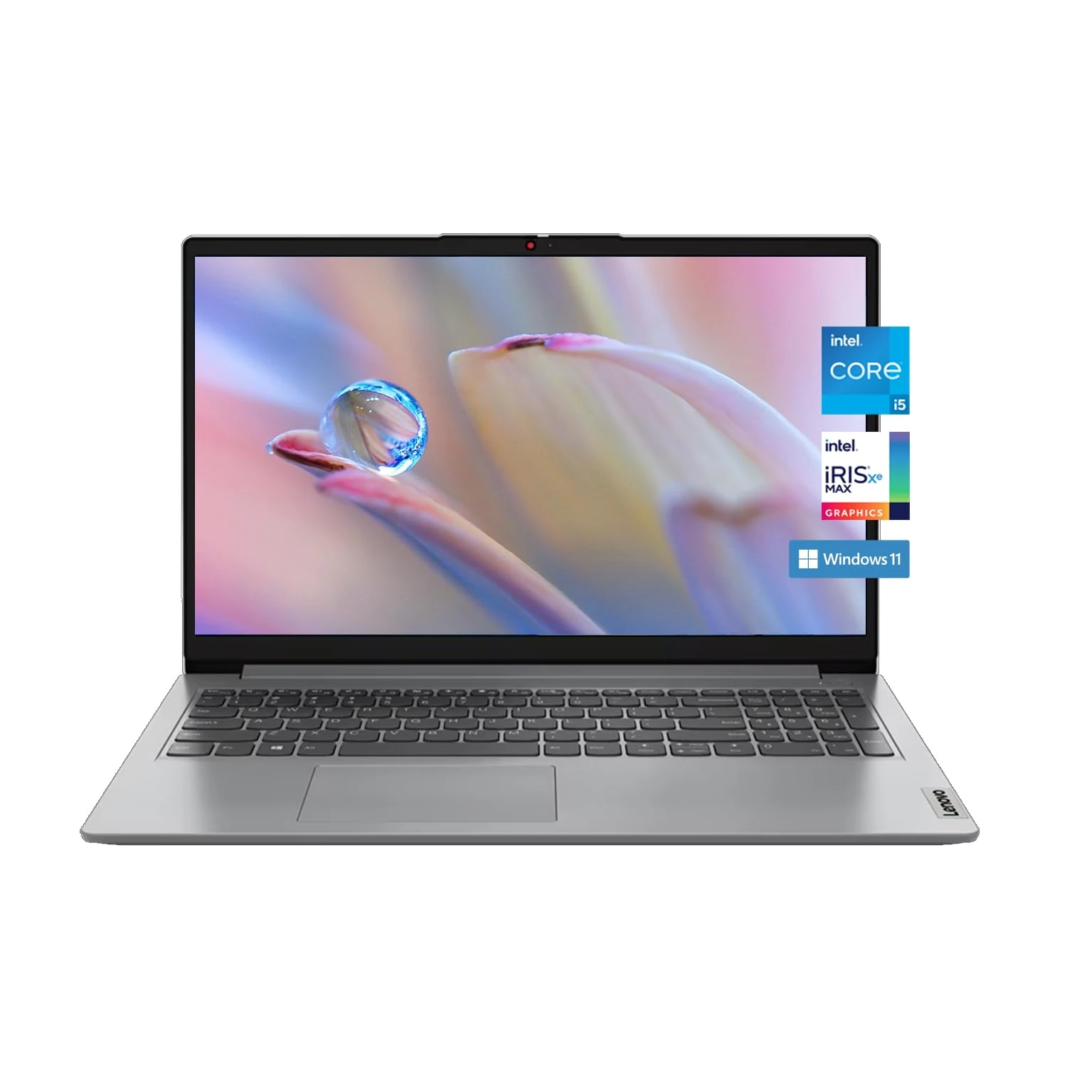 Lenovo Ideapad 1i 15.6" FHD Anti-Glare Business & Home Laptop, Intel Core i5-1235U Processor, 24GB DDR4 RAM, 1TB SSD Storage, Webcam, Wi-Fi, HDMI, Bluetooth, Windows 11, Cloud Grey, W/GaLiMu